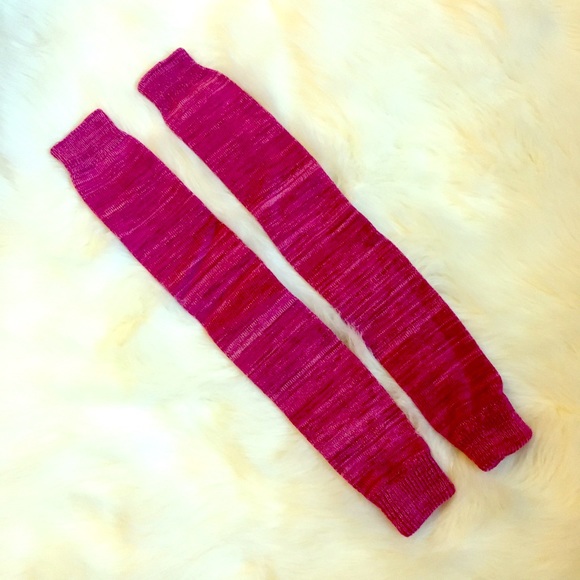 Other - Cotton Magenta Girl’s Leg Warmers